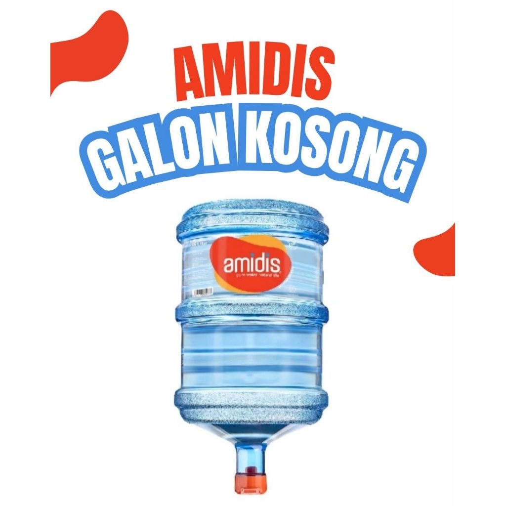 Galon Kosong Amidis -  jual galon kosong