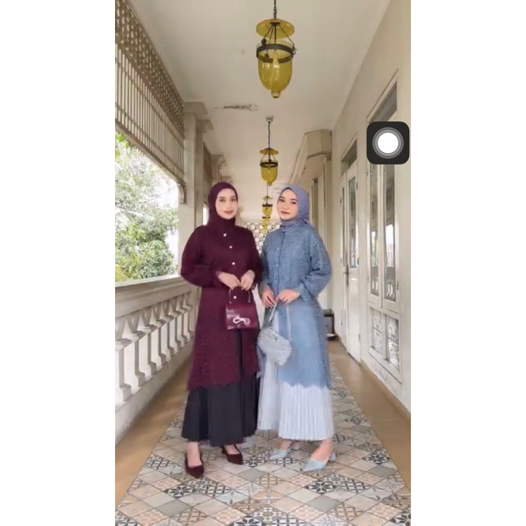 tunik brukat by locana