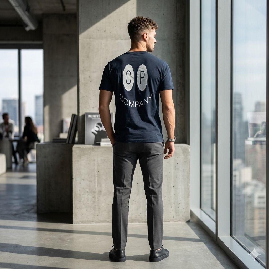 CP Company Ripp Off Mooneyes T-shirt Black Authentic