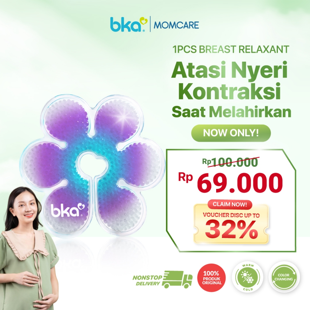 BKA Breast Relaxant 1 Pcs - Gel Pereda Nyeri Payudara TM1 / BKA Breast Relaxant Gel / Pelancar ASI