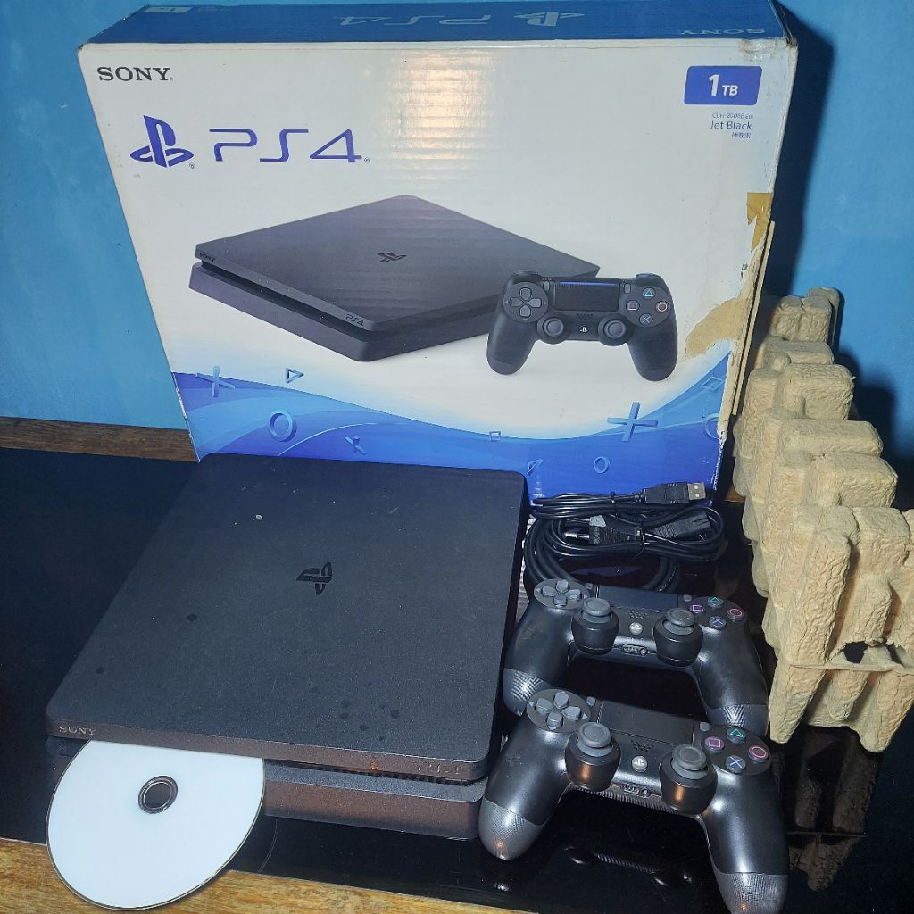 PS4 SLIM SERI 20XX HEN FW 12.50 INTERNAL 1 TB (BEKAS) AKTIVASI BD-JB
