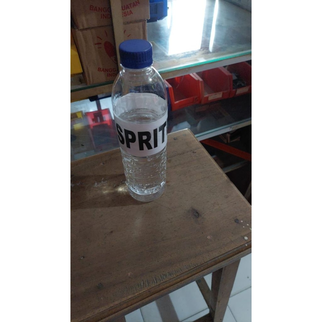 spritus botol bahan matrial/botol