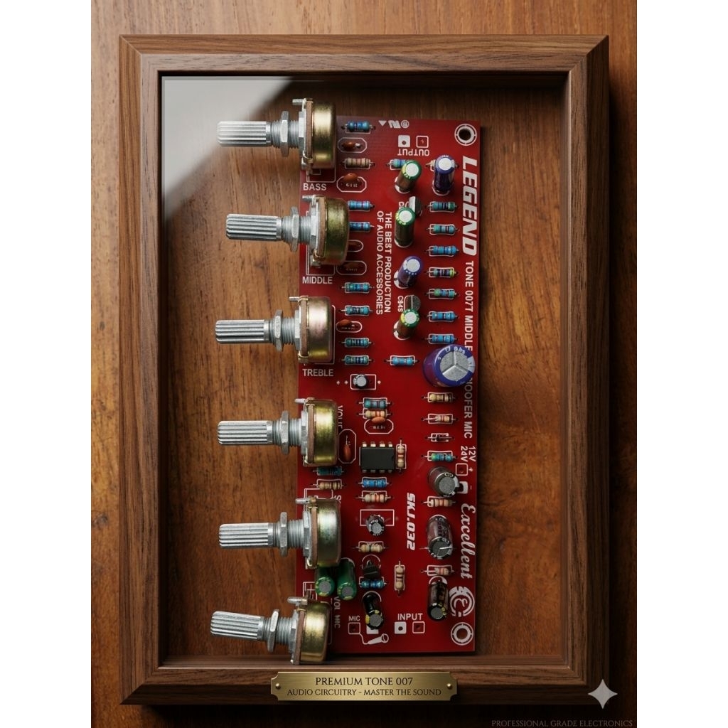 Kit Tone Control Legend Excellent - Modul Preamp Subwoofer plus Mic