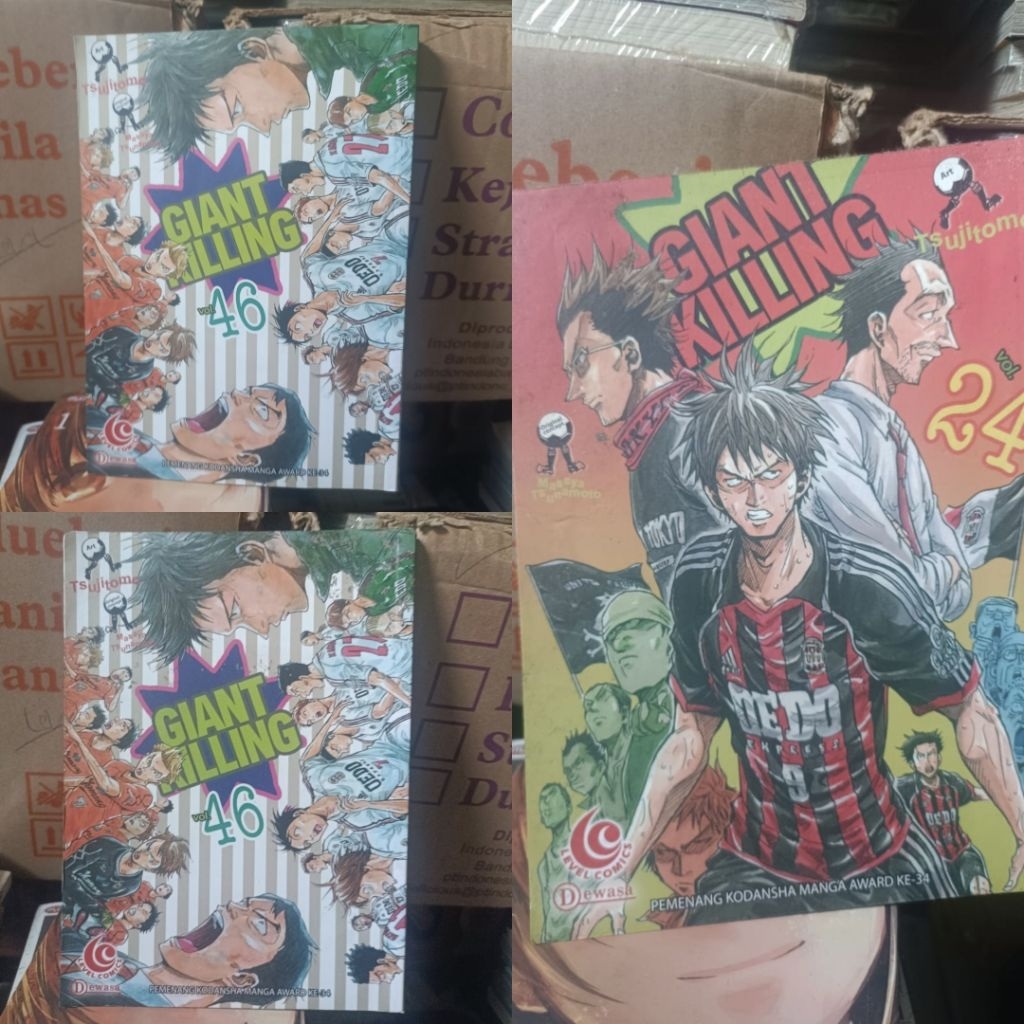 Komik giant killing 24,46 / komik giant killing vol 24,46