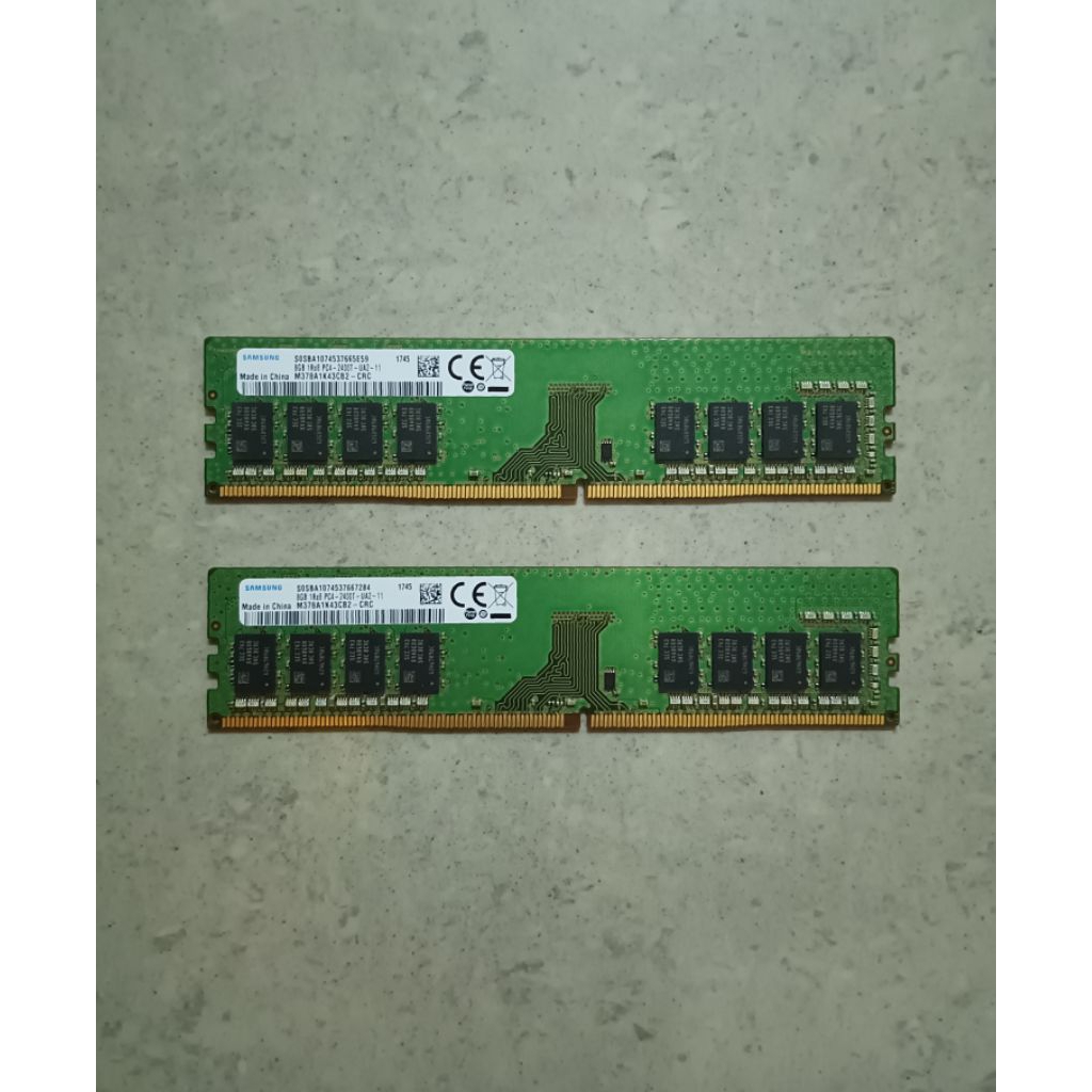 SAMSUNG DDR4 SDRAM 8GB 1Rx8 PC4 2400T 2400MHz