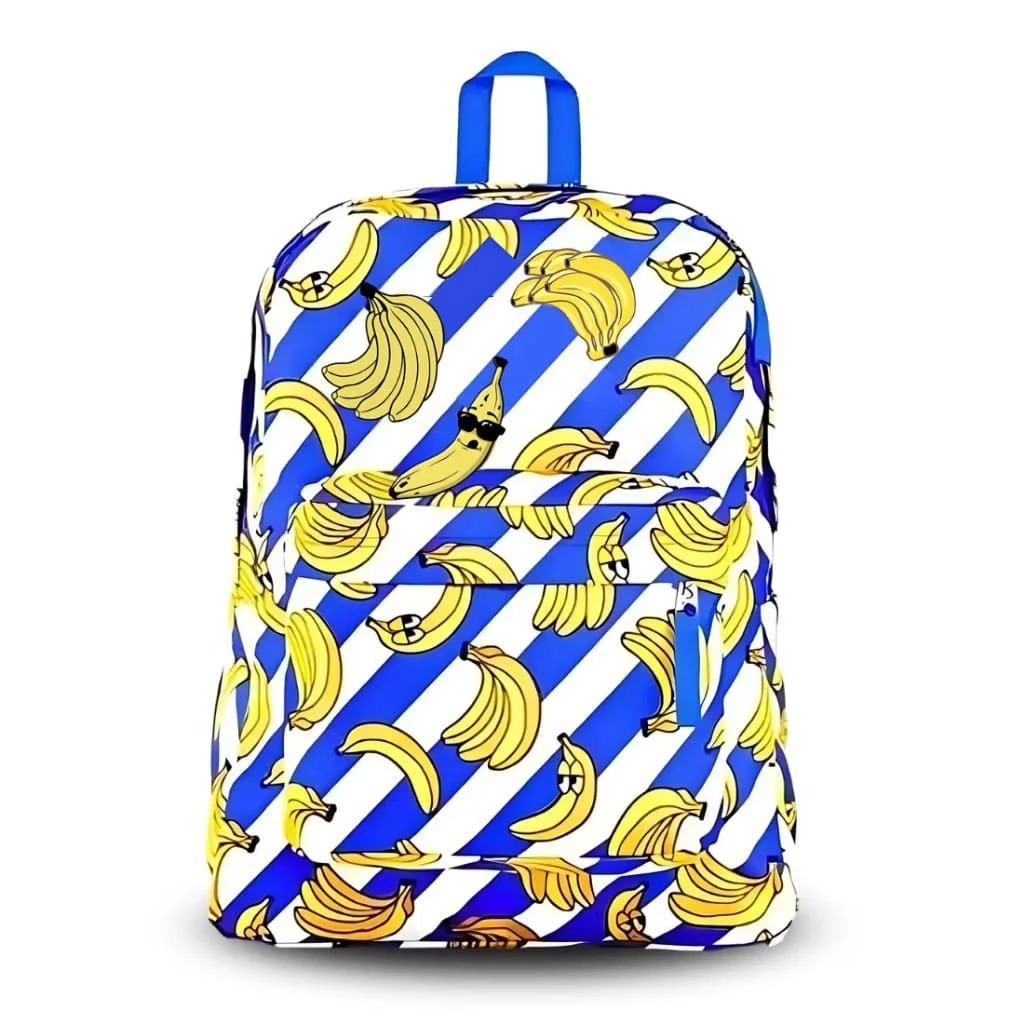 promo Ransel Sekolah JanSport Banana Original - Kapasitas Besar, Desain Klasik, Tali Dukung Empuk