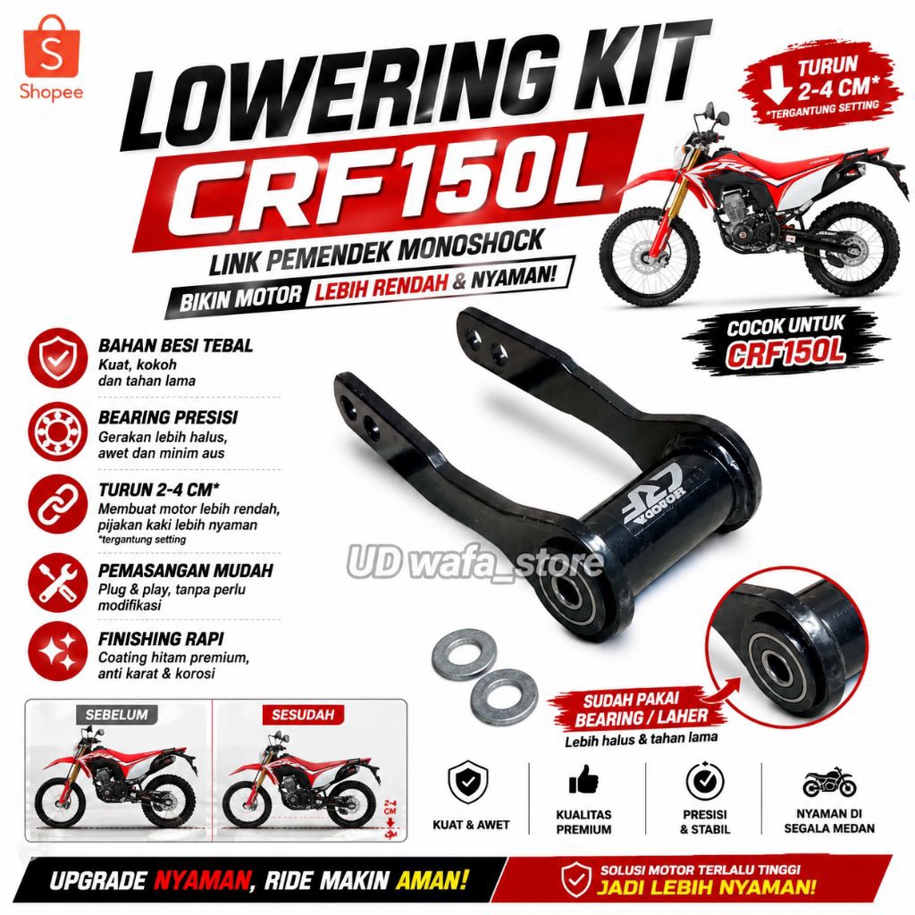 LOWERING KIT / PENURUN CRF 150L