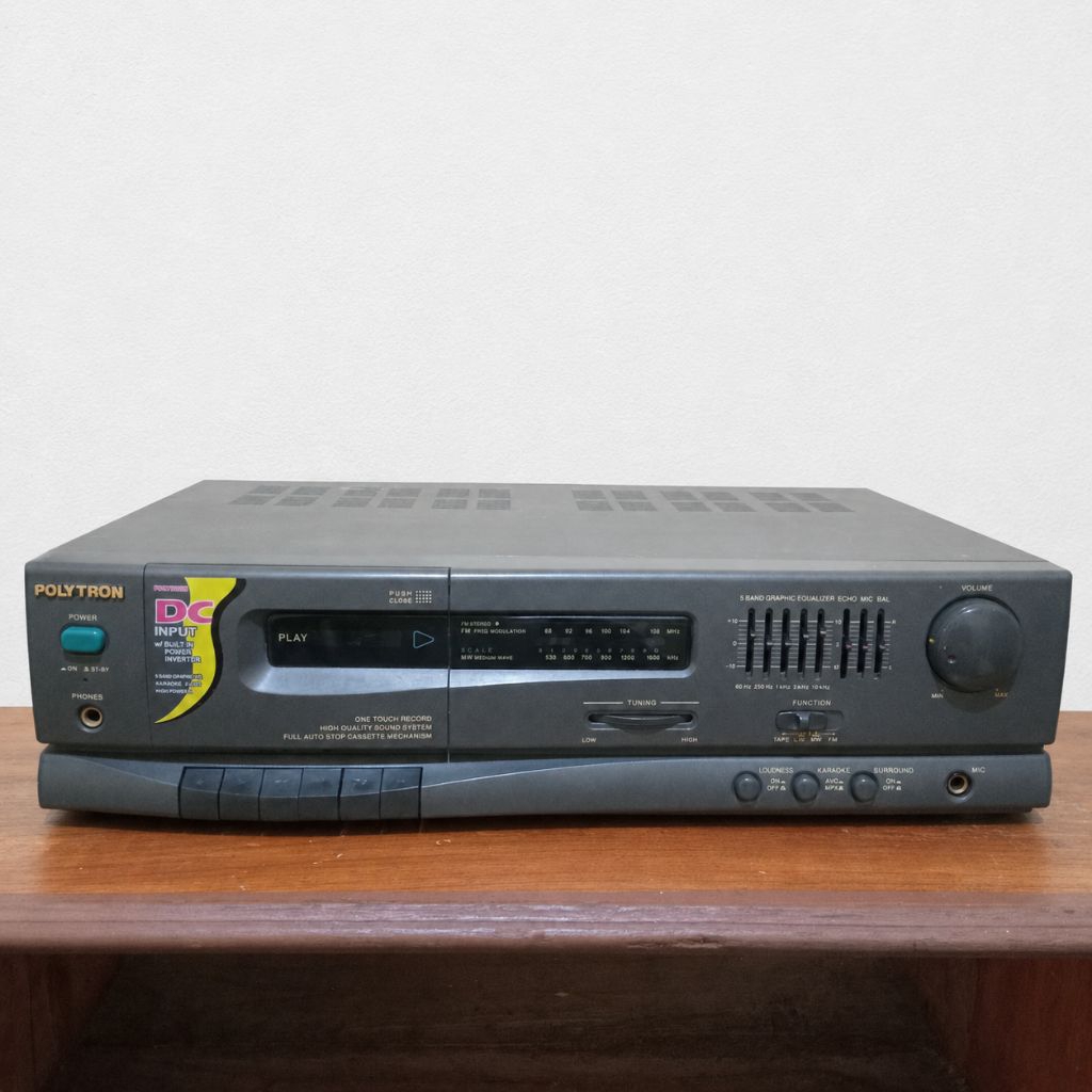 Tape Deck Polytron DAT 63 CAD - Radio, Tape Cassette