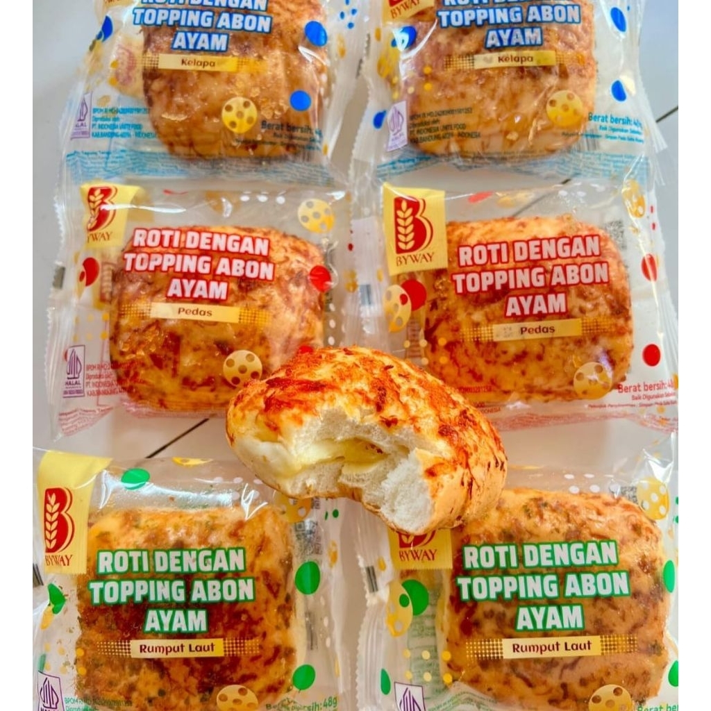 ROTI ABON BYWAY ROTI DONAT ISI 15