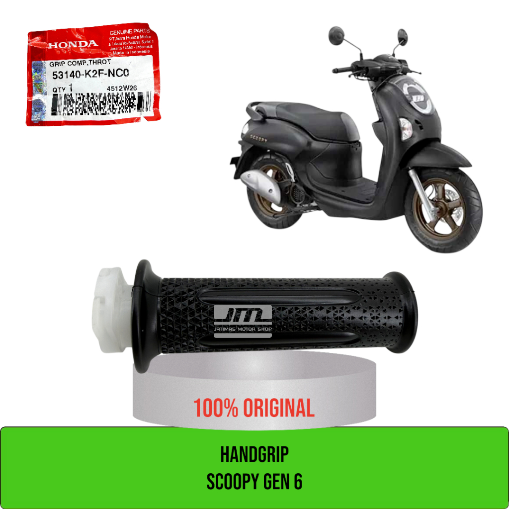 Handgrip scoopy gen 6 53140-K2F-NC0
