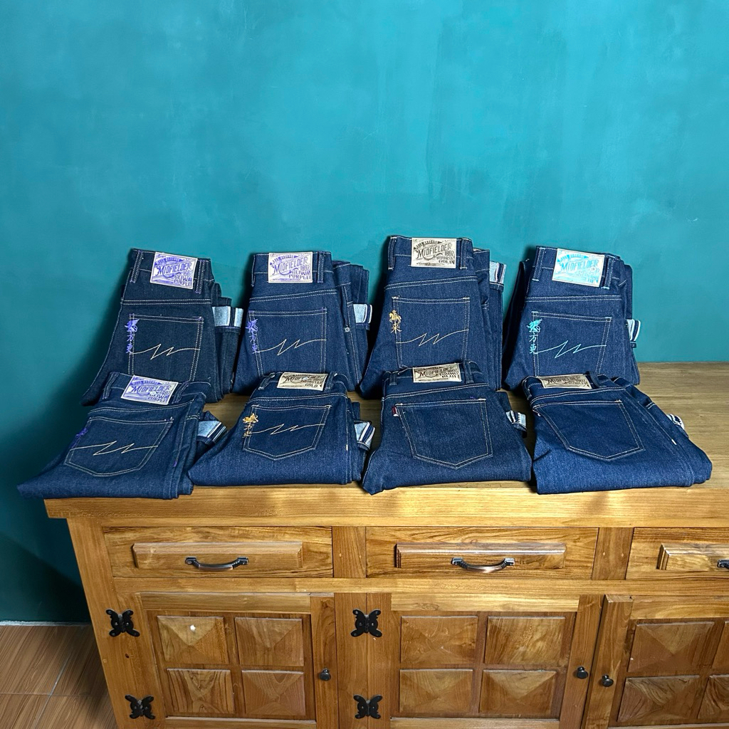 Midfielderdenim 14oz 16oz 18oz Sale celana jeans denim defect