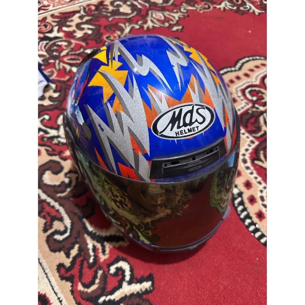 (Pre-loved) Helm Full Face Jadul Original MDS