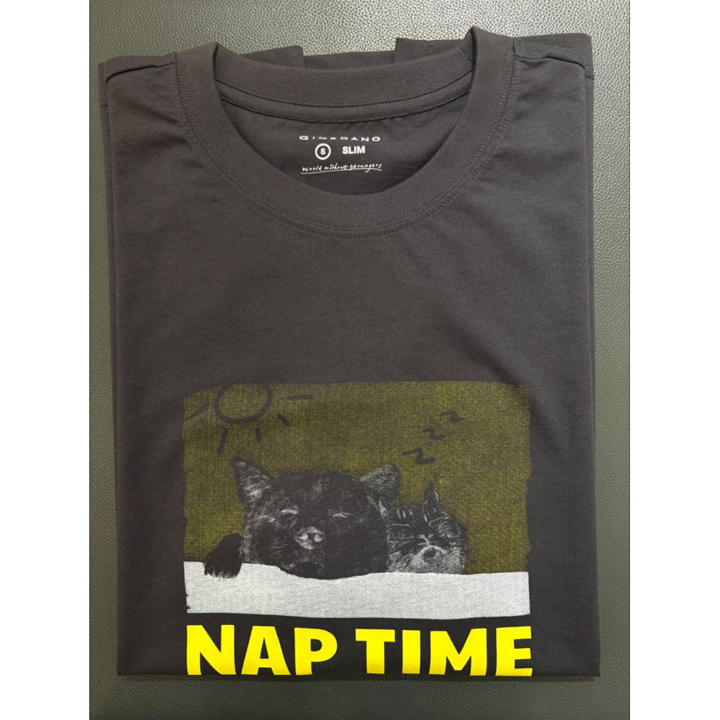 Tshirt motif Giordano men