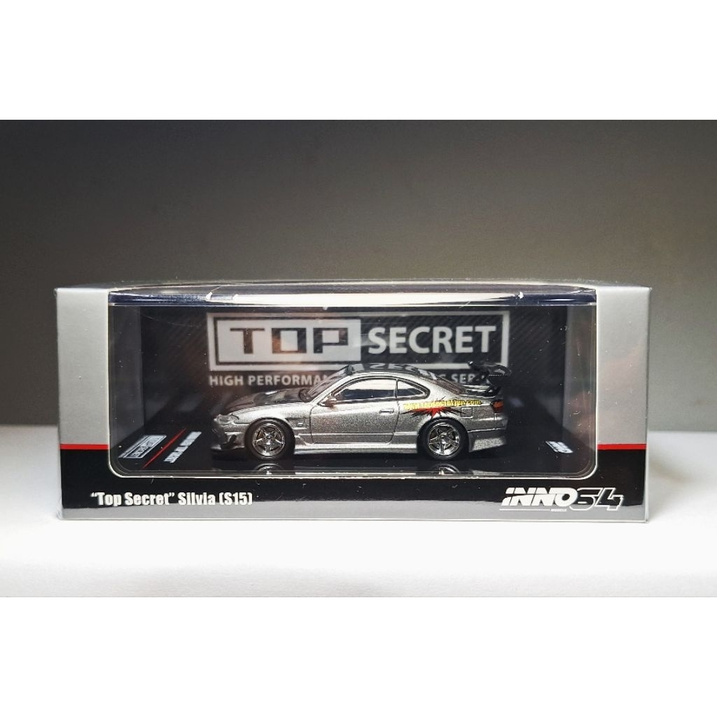 INNO64 NISSAN SILVIA S15 TOP SECRET - SILVER
