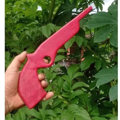 pistol mainan - pistol kayu - pistol miniatur -  pistol mainan anak - mainan kqyu pistol - mainan pi