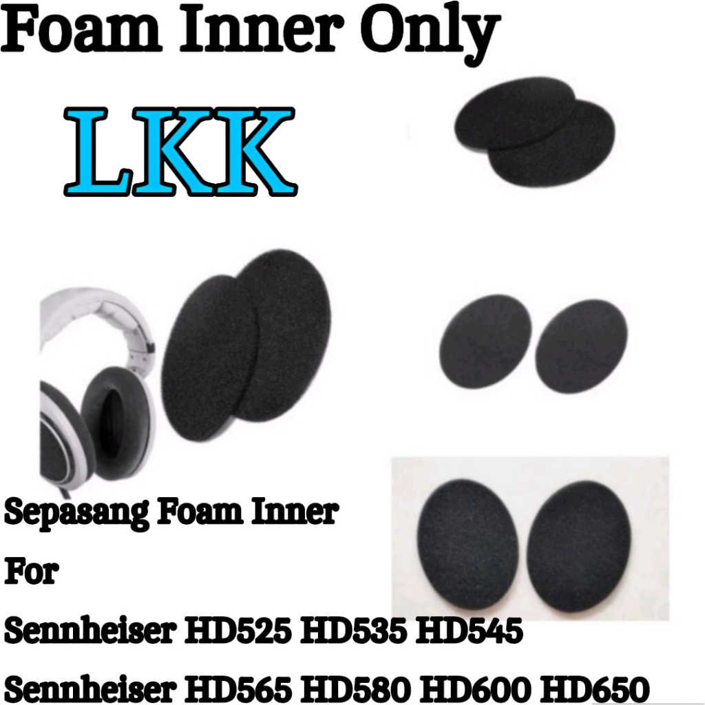 Foam Inner Headphone Sennheiser HD650 / Sennheiser HD 650