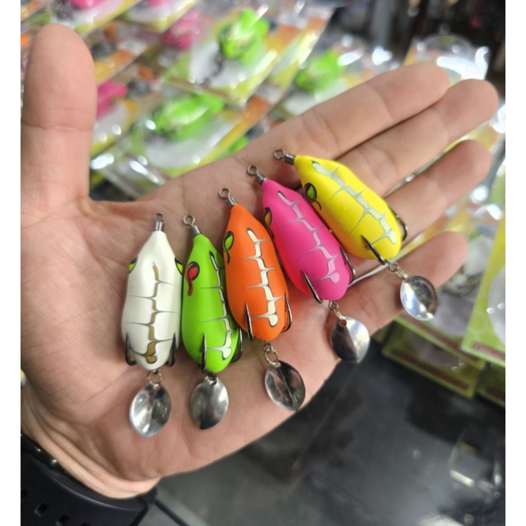 Umpan Casting Soft Frog AK Lure Curut 4cm 4.5gr
