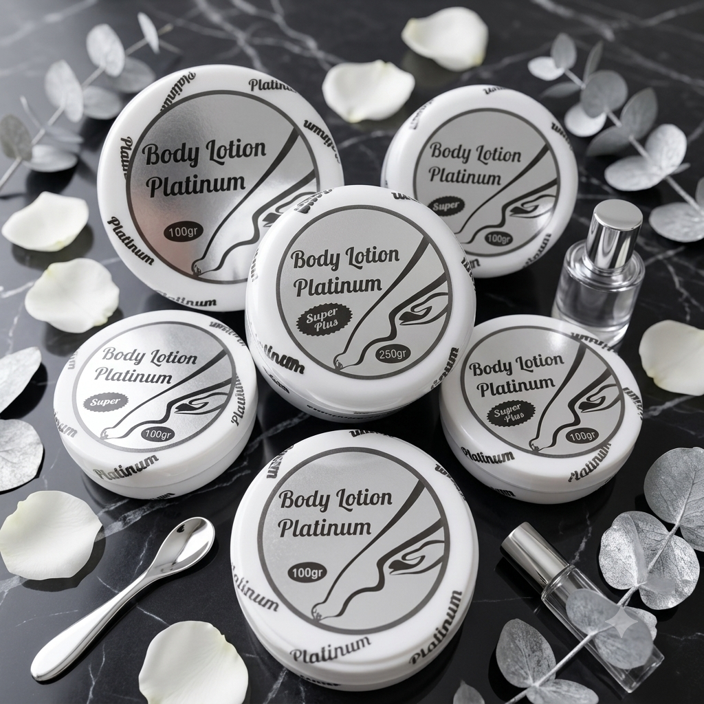 HB PLATINUM SUPER PLUS 100gr / BODY LOTION PLATINUM100gr