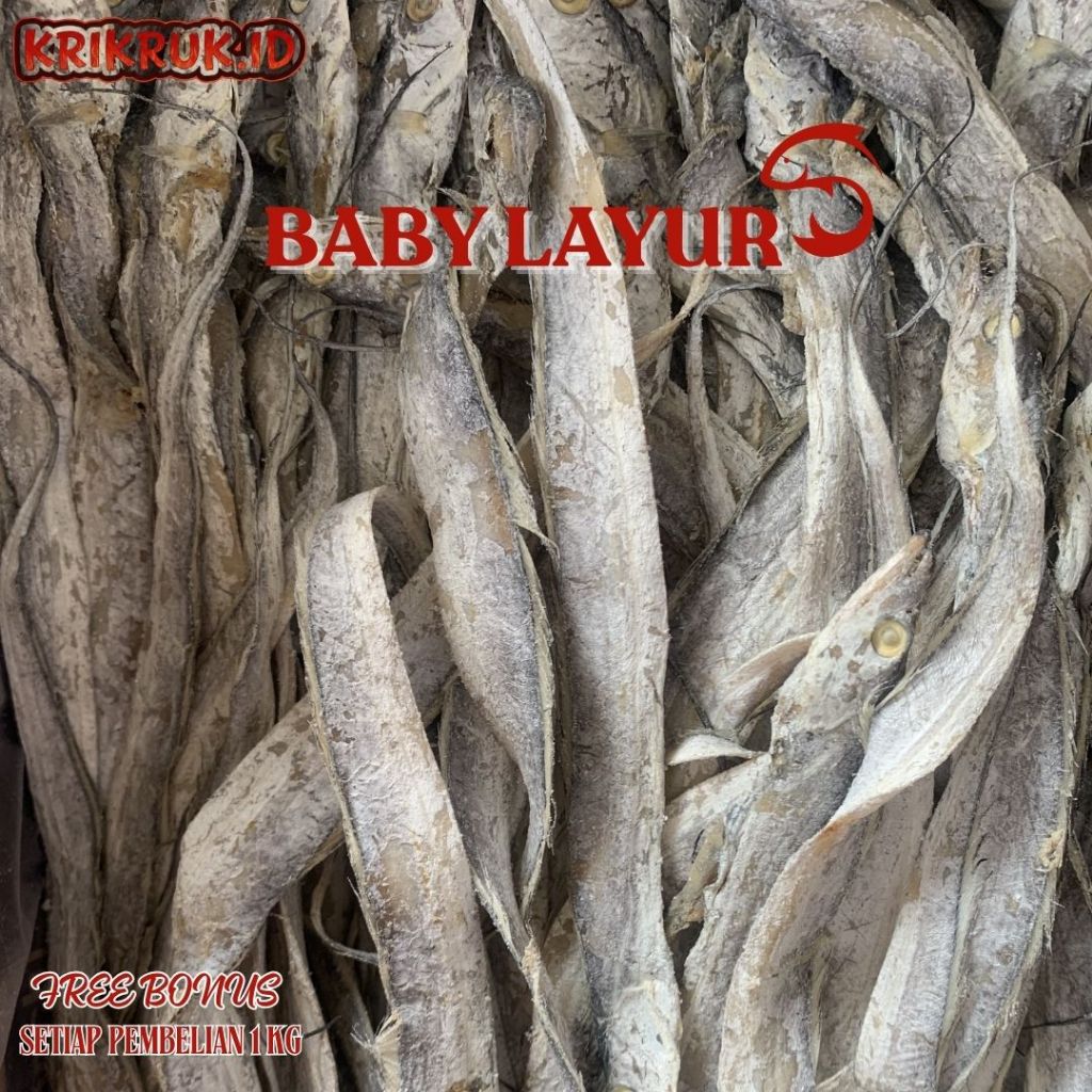 Ikan Asin Baby Layur | Lauk Praktis | Kriuk Gurih
