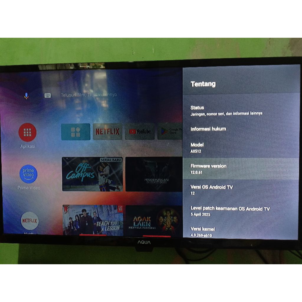 new stb android ax512 android12 fullset netflix certified