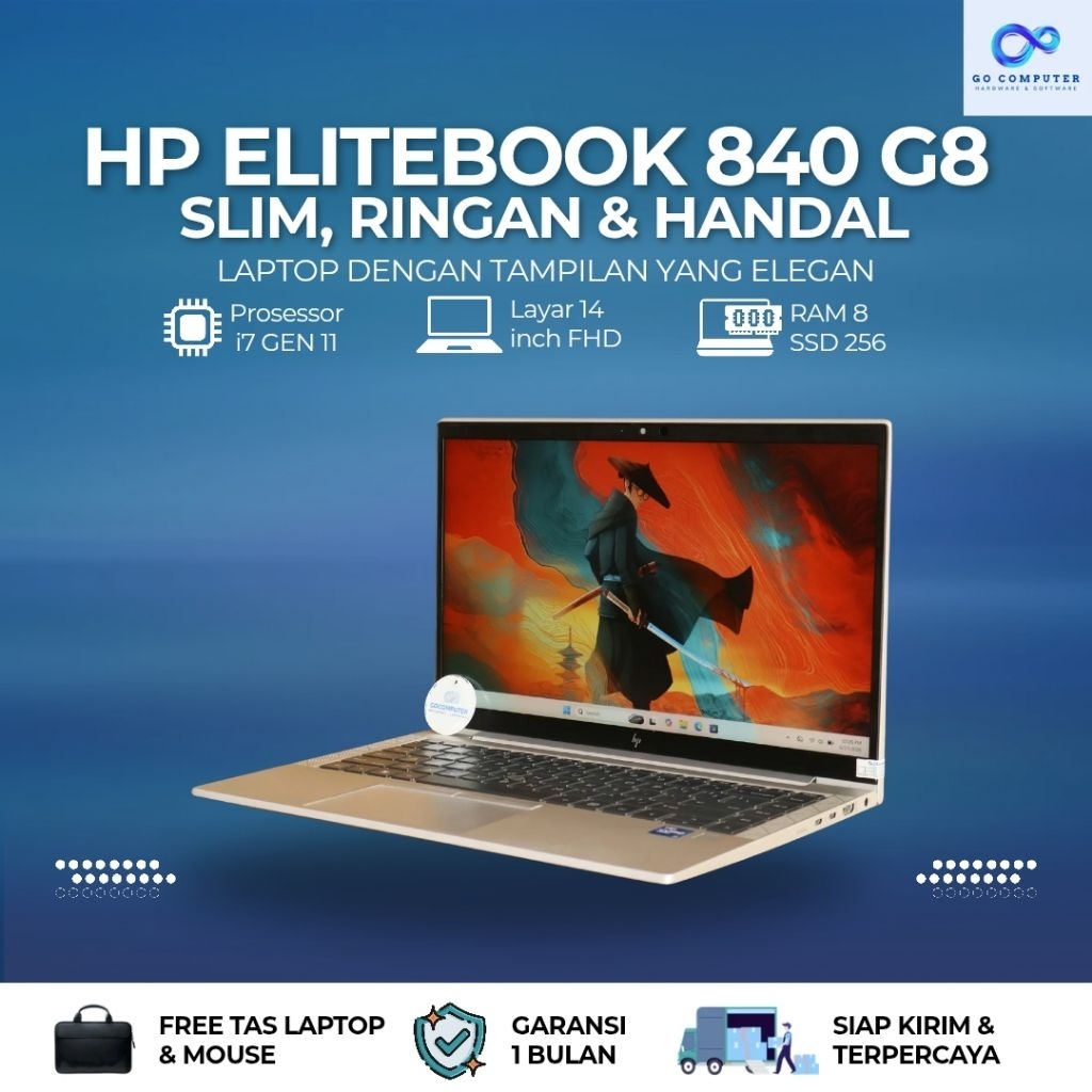 HP ELITEBOOK 840 G8 Intel Core i5GEN11 RAM 8GB SSD NVMe 256GB