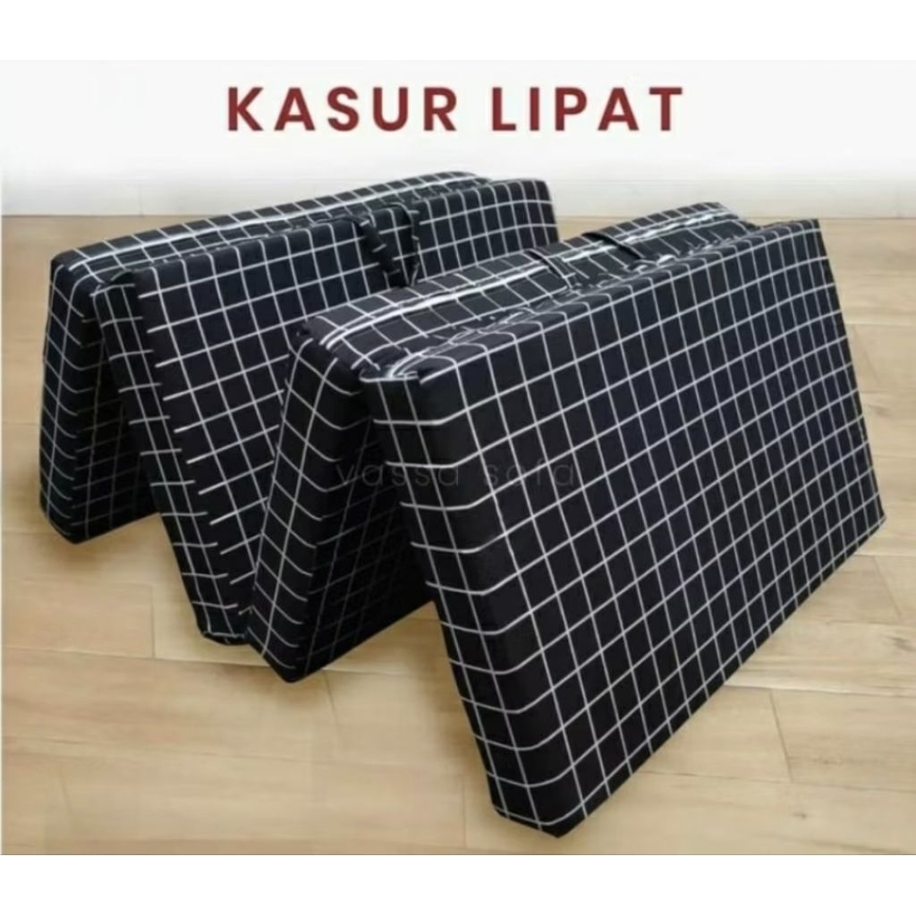 Kasur Lipat 90cm  Tebal 10CM /  Kasur lantai single / kasur lipat / kasur lesehan / kasur busa lipat