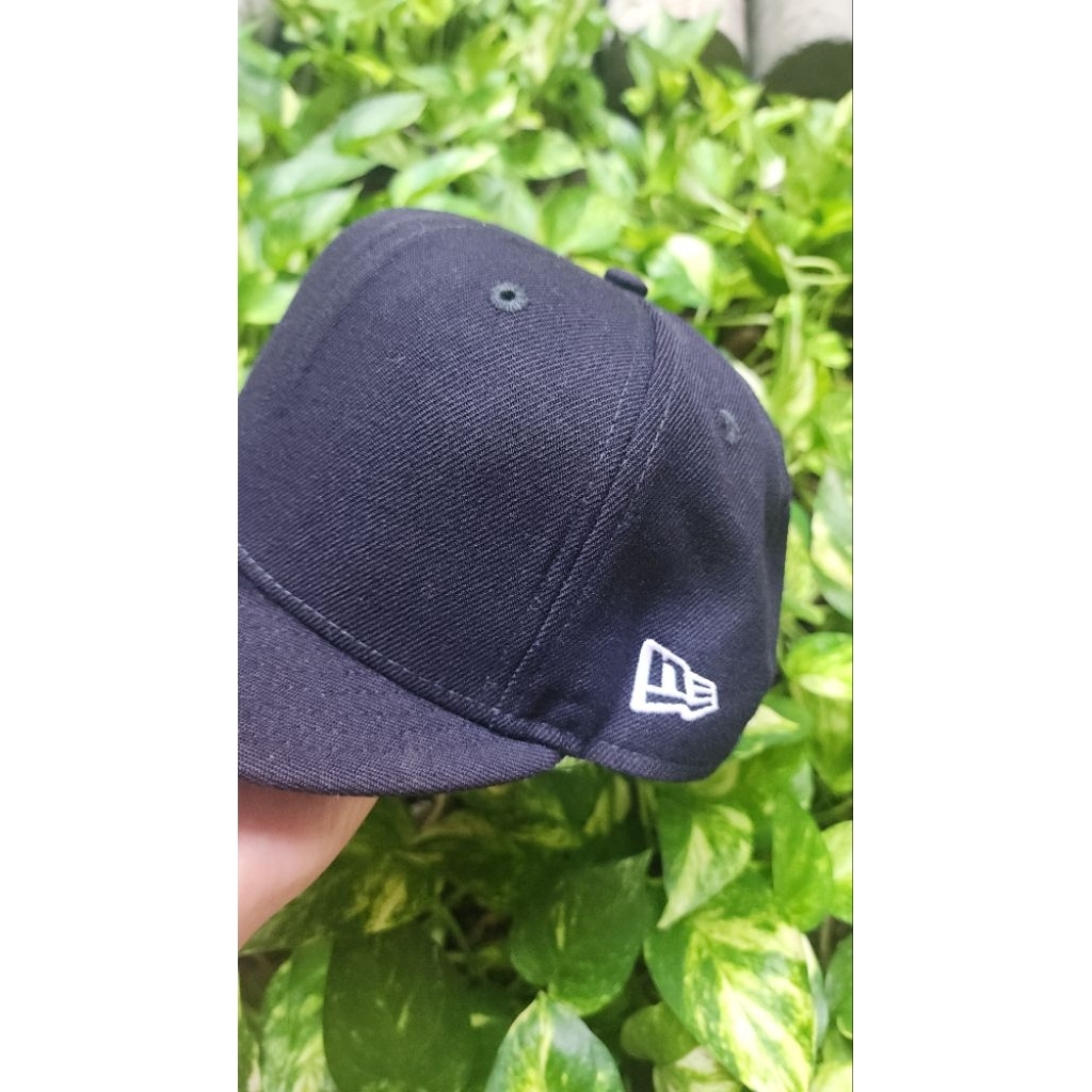 Topi Blank Cap ( biru Navy ) - New Era ( setelan ) 100% Wool ORIGINAL