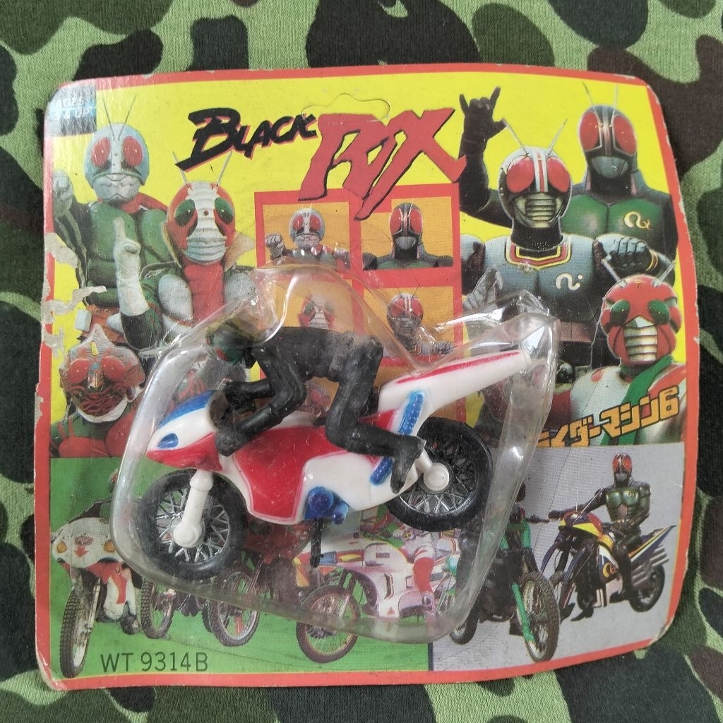 satria baja hitam jadul belalang tempur motor satria baja hitam mainan jaman dulu robot jepang tvri 