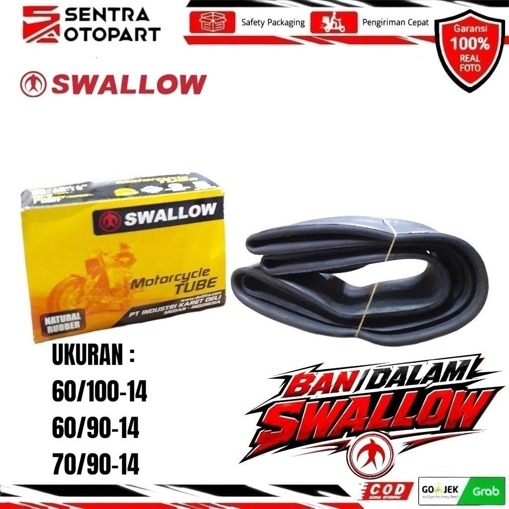 Ban dalam ring 14 60/100 60/90 70/90 swallow
