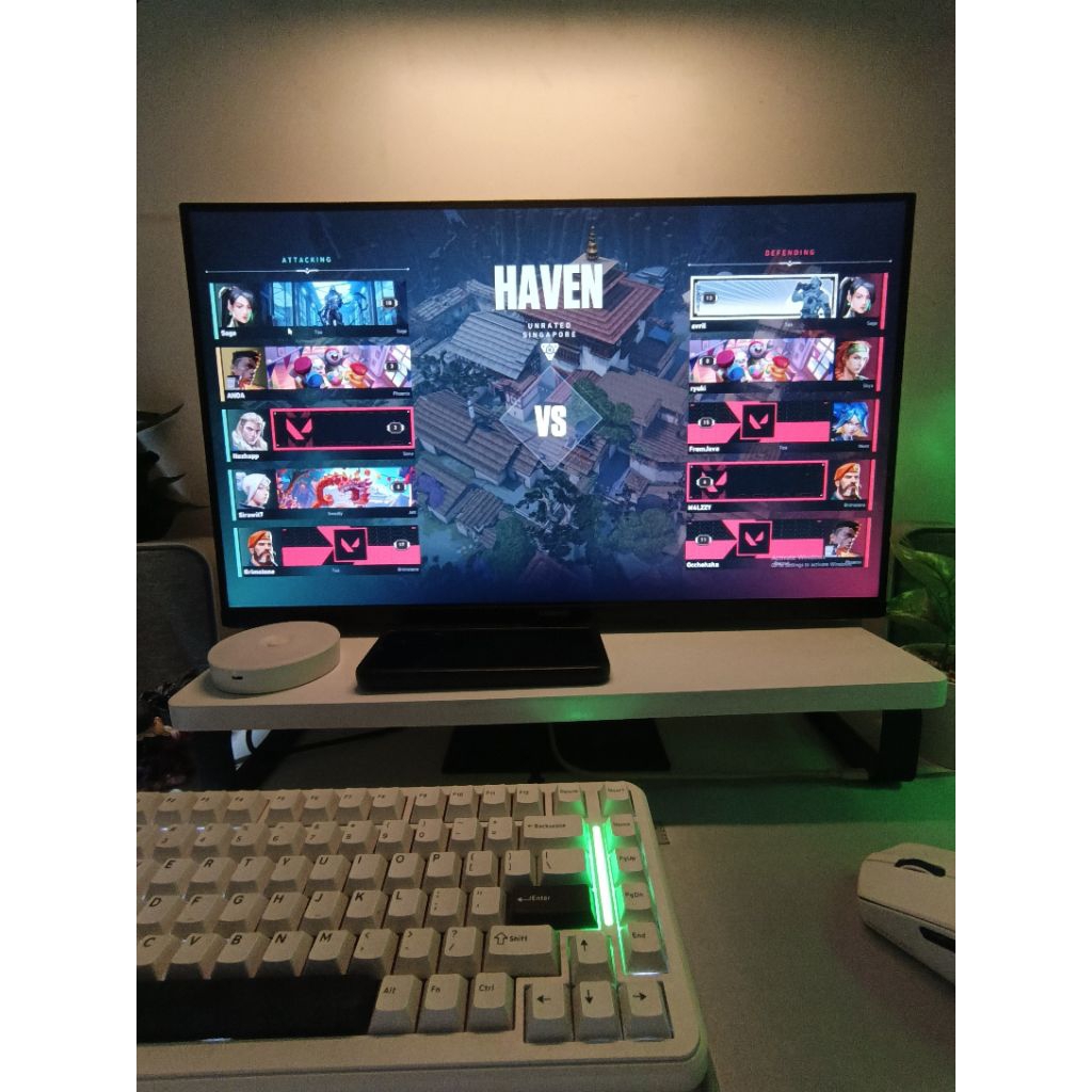 DESKSHELF STAND MONITOR BEKAS