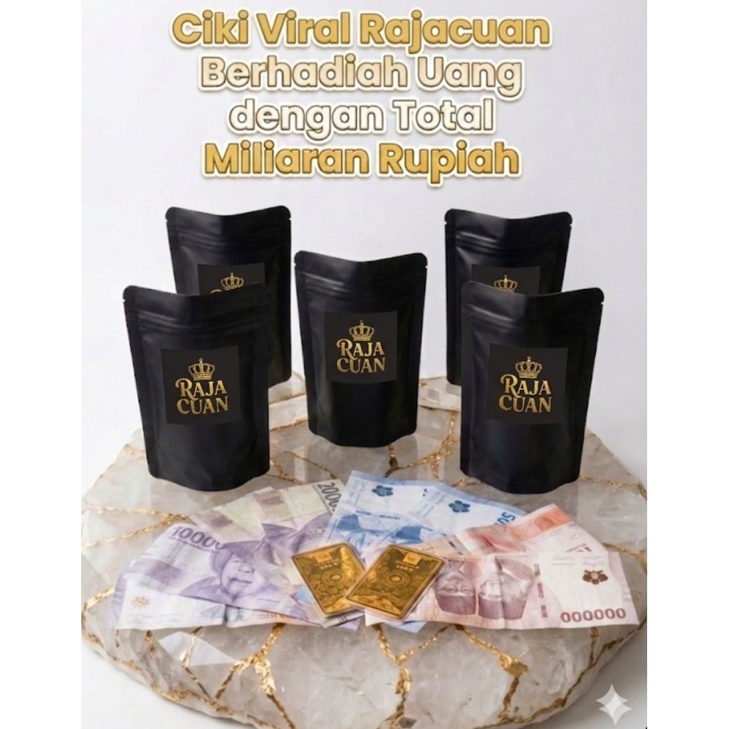 RAJA CUAN Snack – Makan Enaknya, Bawa Pulang Emas & Uang Tunai Jutaan Rupiah