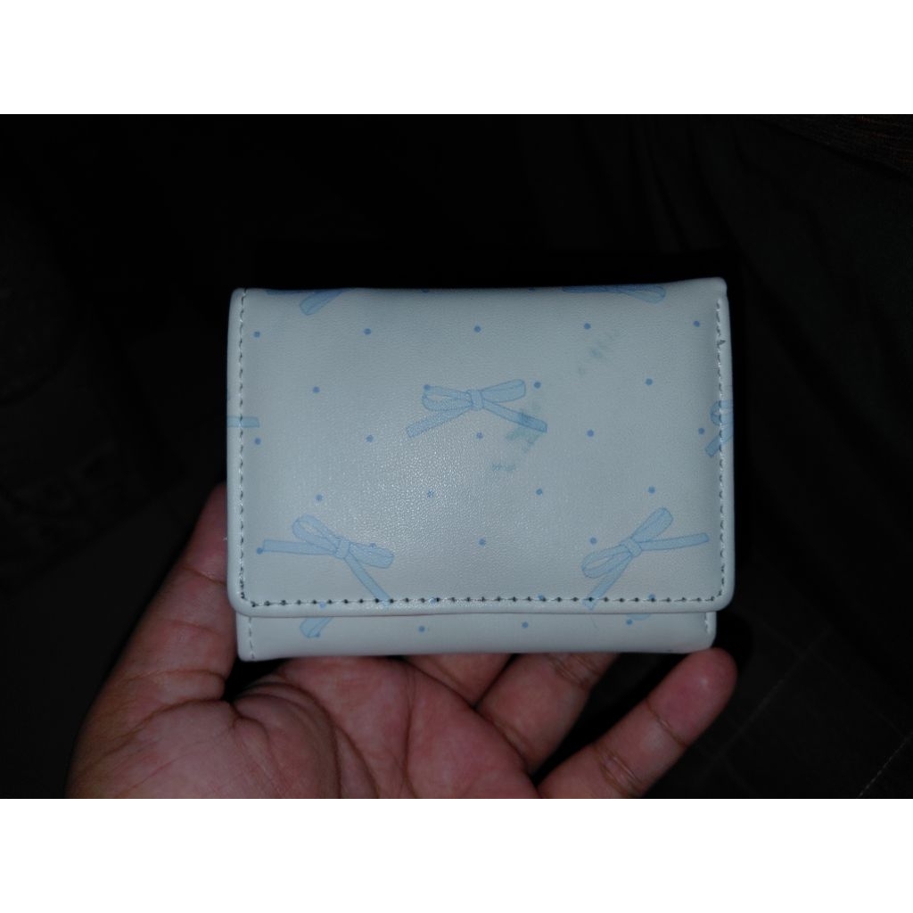 Preloved Dompet Wanita Lipat TriFold Cute Pita Coquette