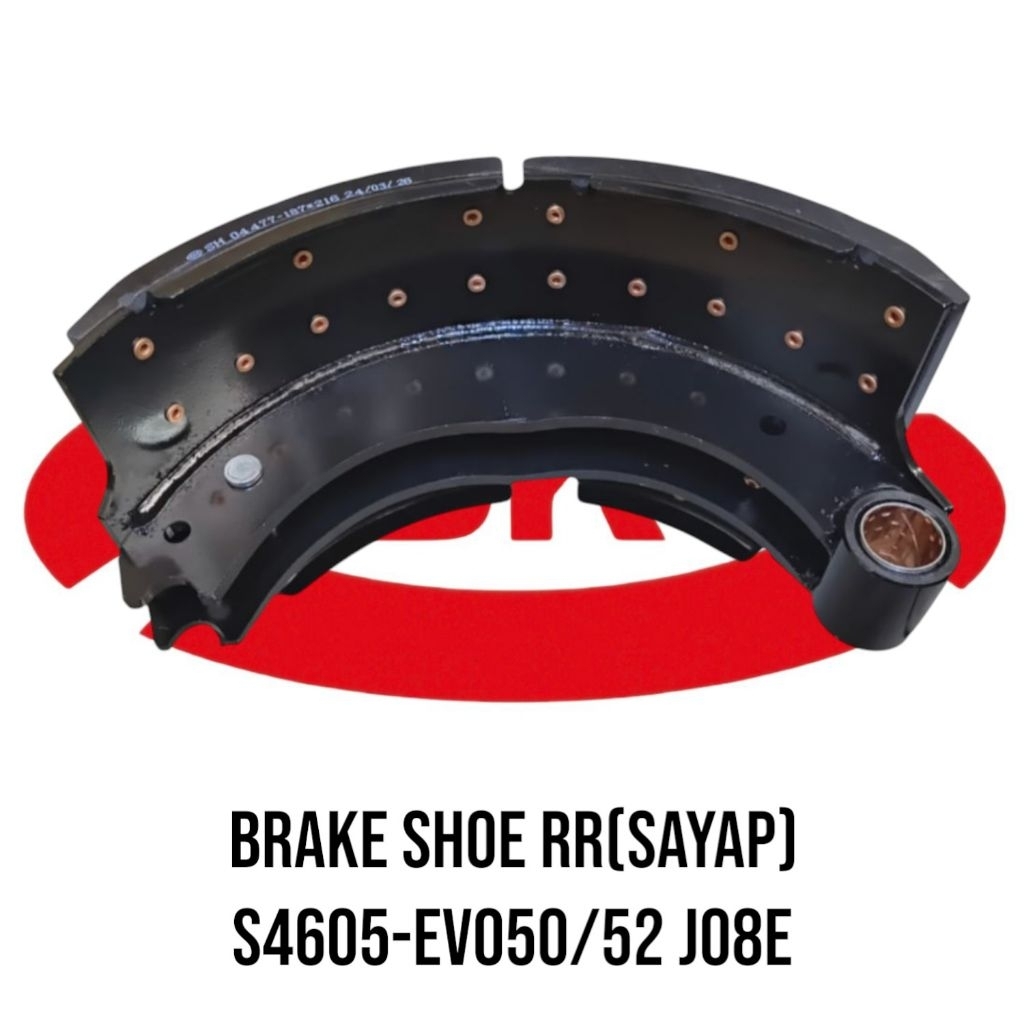 SEPATU REM RR HINO 500 SAYAP + PEN S4605-EV050 BK