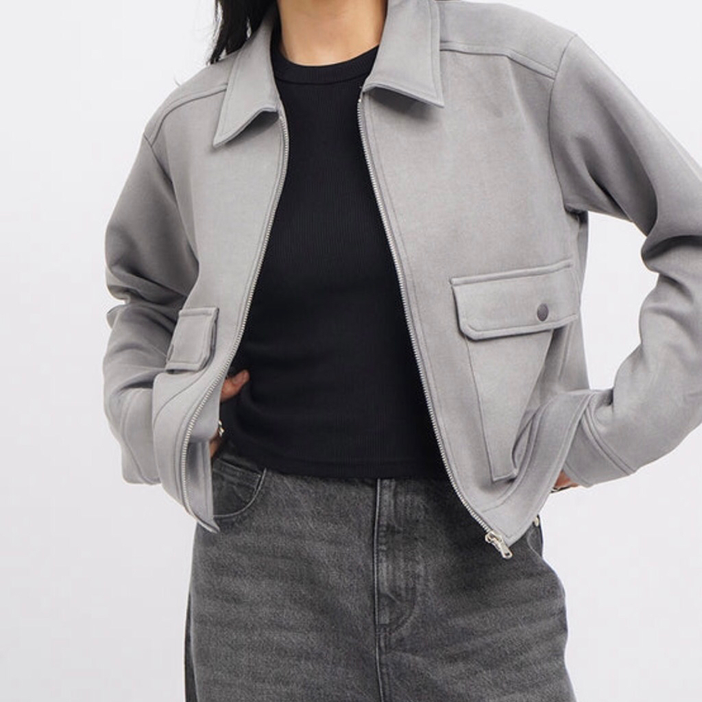 colorbox suede jacket