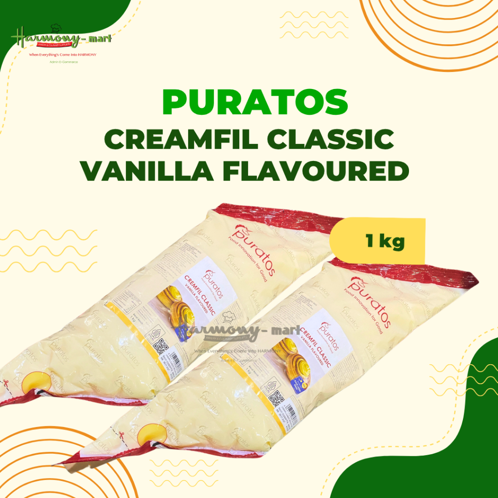 Puratos Creamfil Classic Vanilla Flavour - 1kg