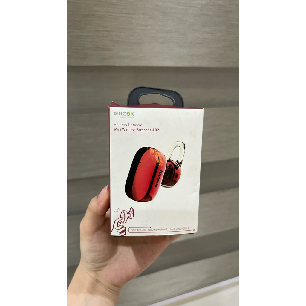 PRELOVED BASEUS MINI WIRELES EARPHONE