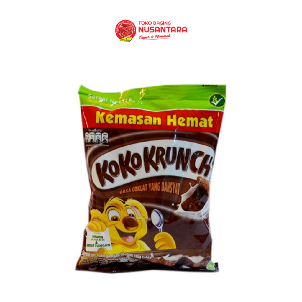 Koko Krunch Sachet 80 Gr Sereal Cokelat Renyah Sarapan Praktis
