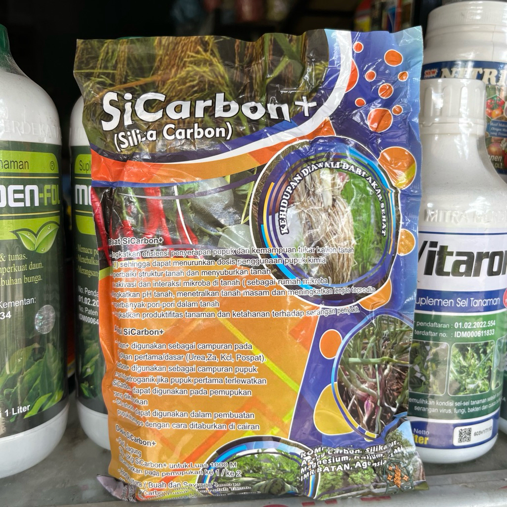 Pupuk sicarbon 1kg silika karbon
