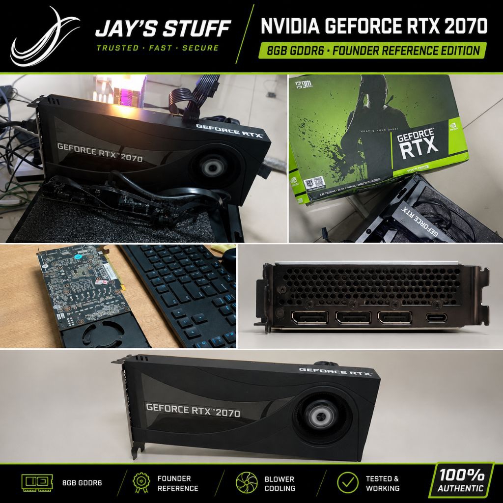 (SC) VGA NVIDIA RTX 2070 8GB DDR6 BLOWER EDITION