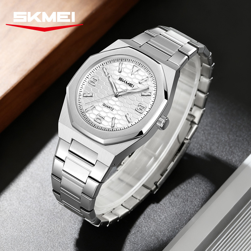 SKMEI 2657 Original Jam Tangan Analog Jam Tangan Stainless Steel Tahan Air