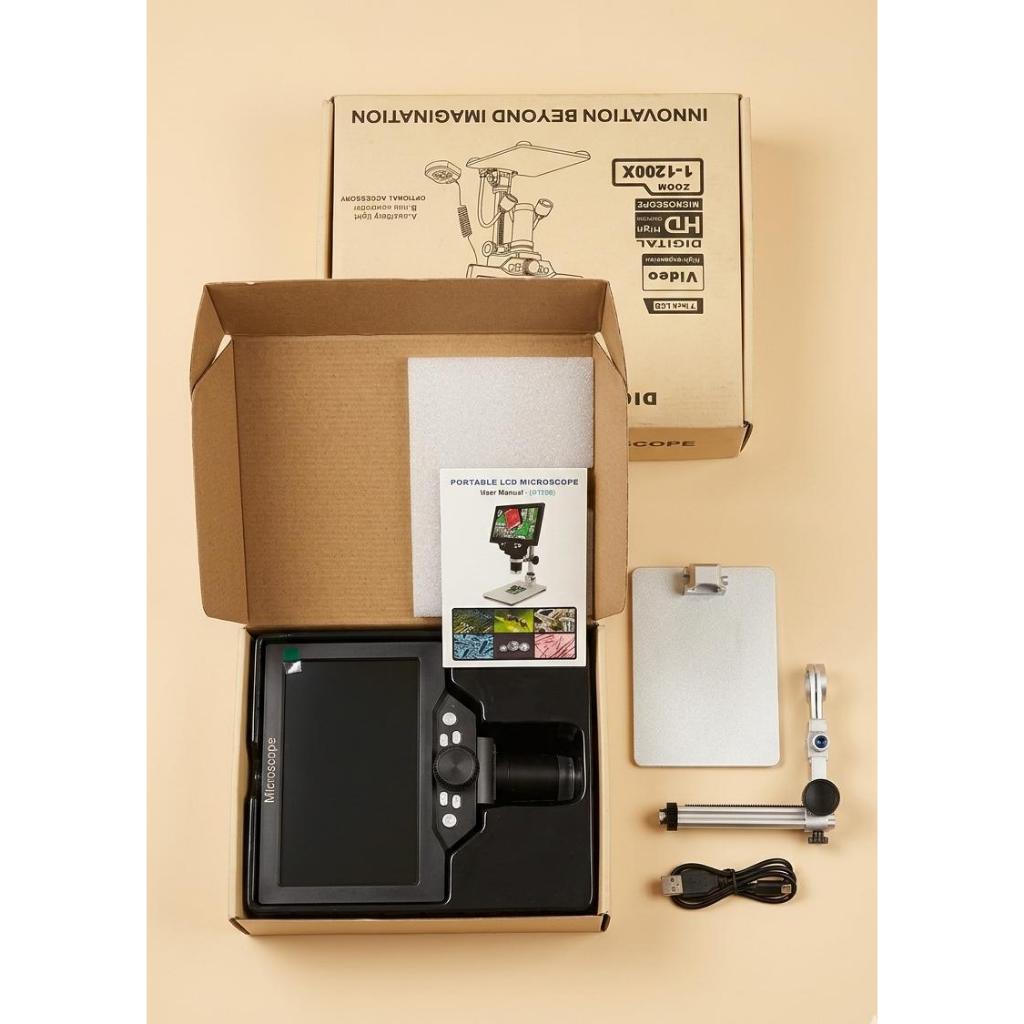 Digital microscope continuous zoom system 1-1200x