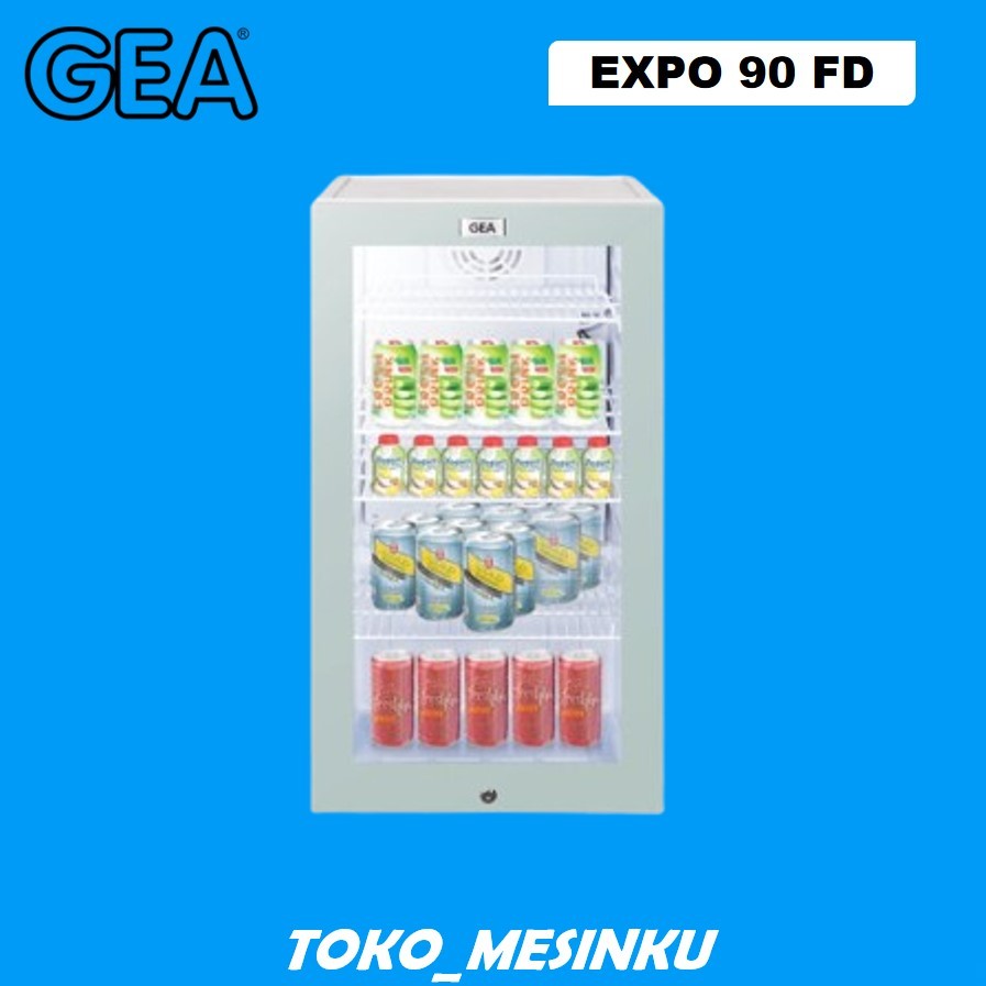 Showcase Mini GEA EXPO 90 FD Kulkas Minuman