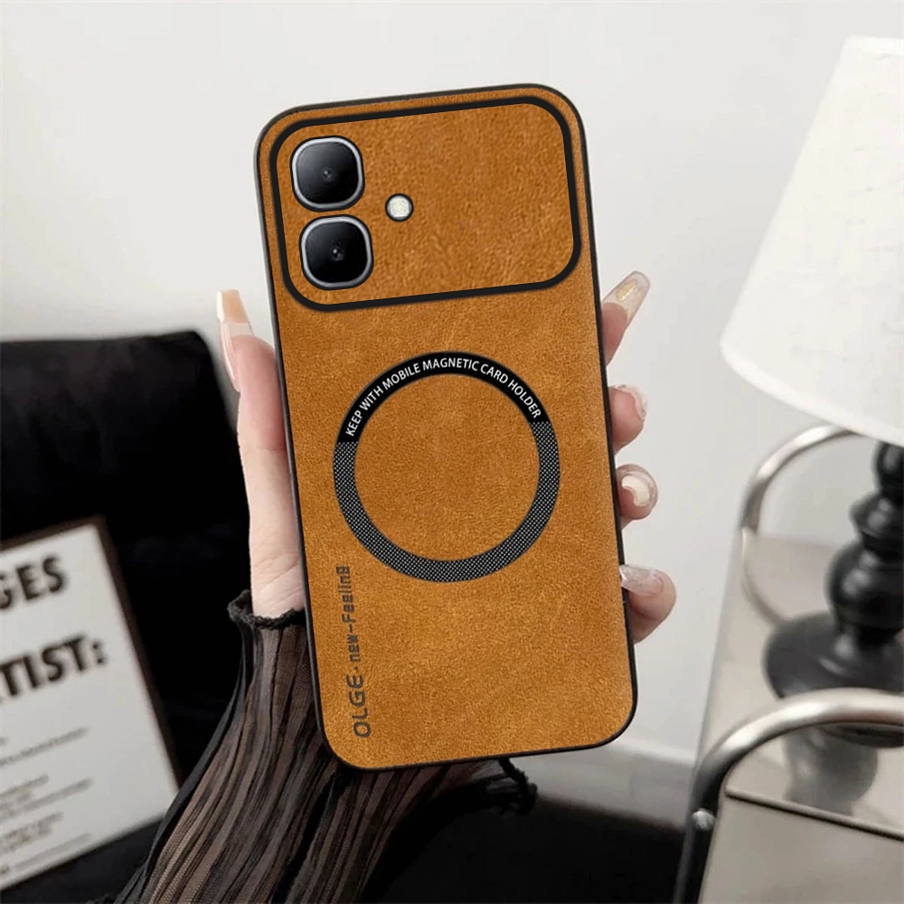 Case Infinix Smart 20 Casing Suport Magsefe Wireless Charging