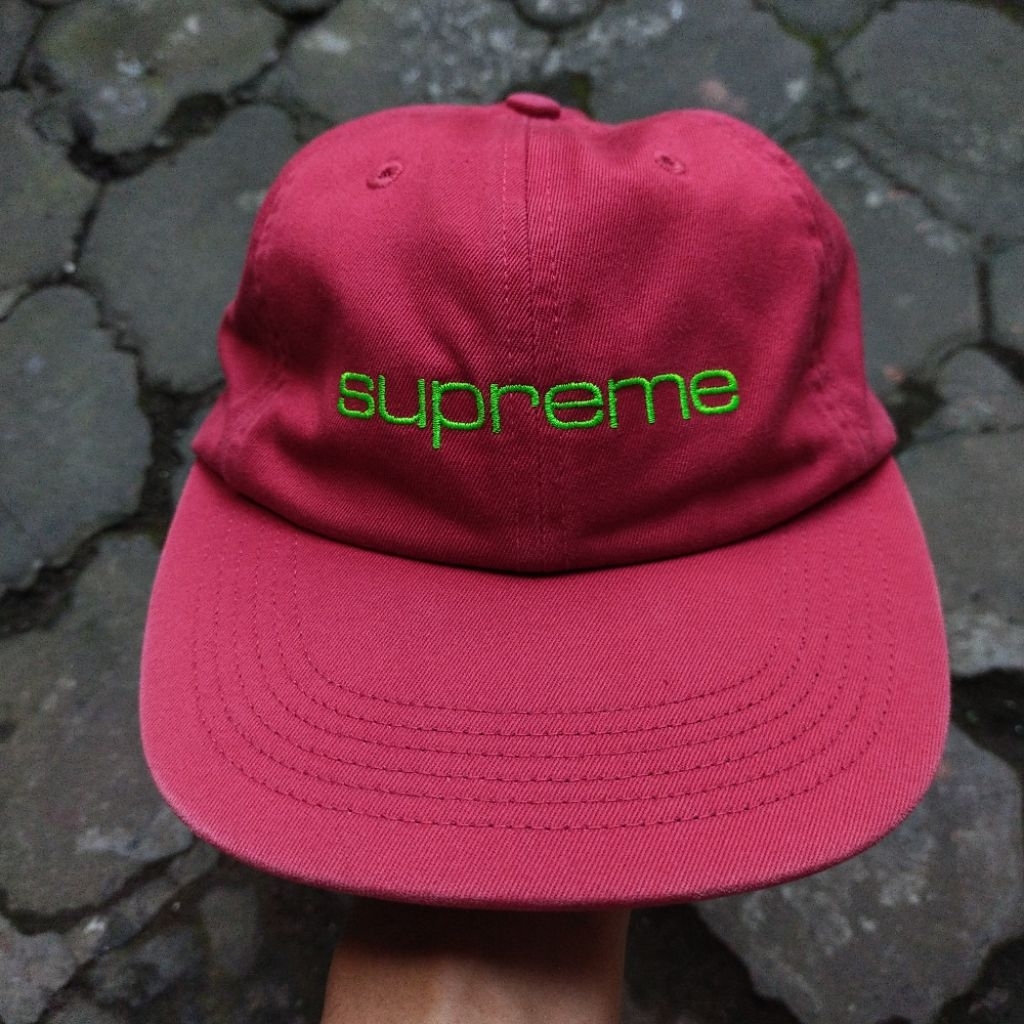 supreme compact 6panel hat