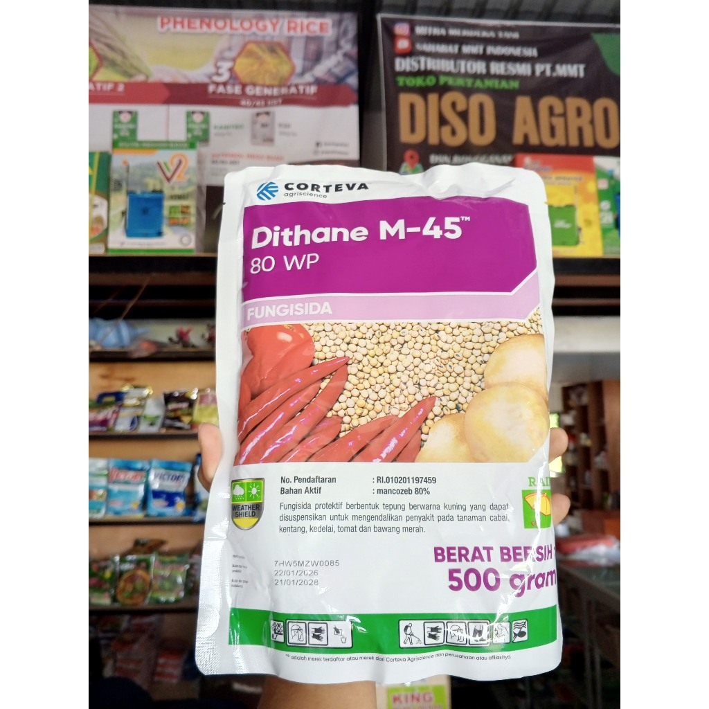 Fungisida DITHANE M- 45 Kemasan 500gr