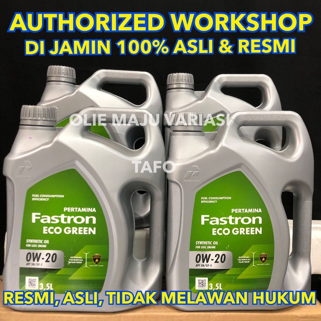 FASTRON ECO GREEN 0W-20 LCGC / OLI FASTRON 0W20 LCGC ASLI