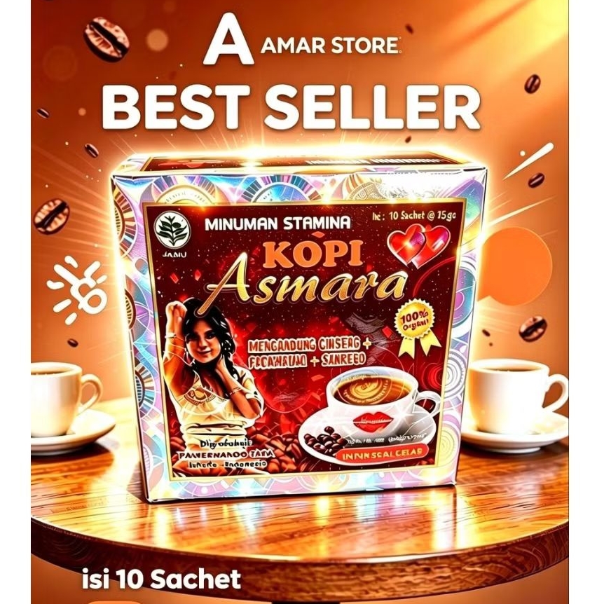 KOPI ASMARA isi 10 Sachet //100%Original!!!!!