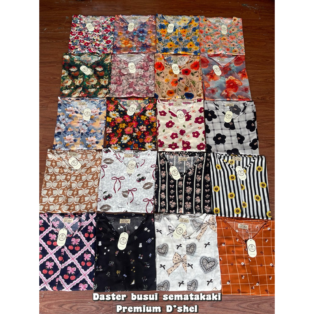 DASTER BUSUI SELUTUT D'SHEL- READY STOCK