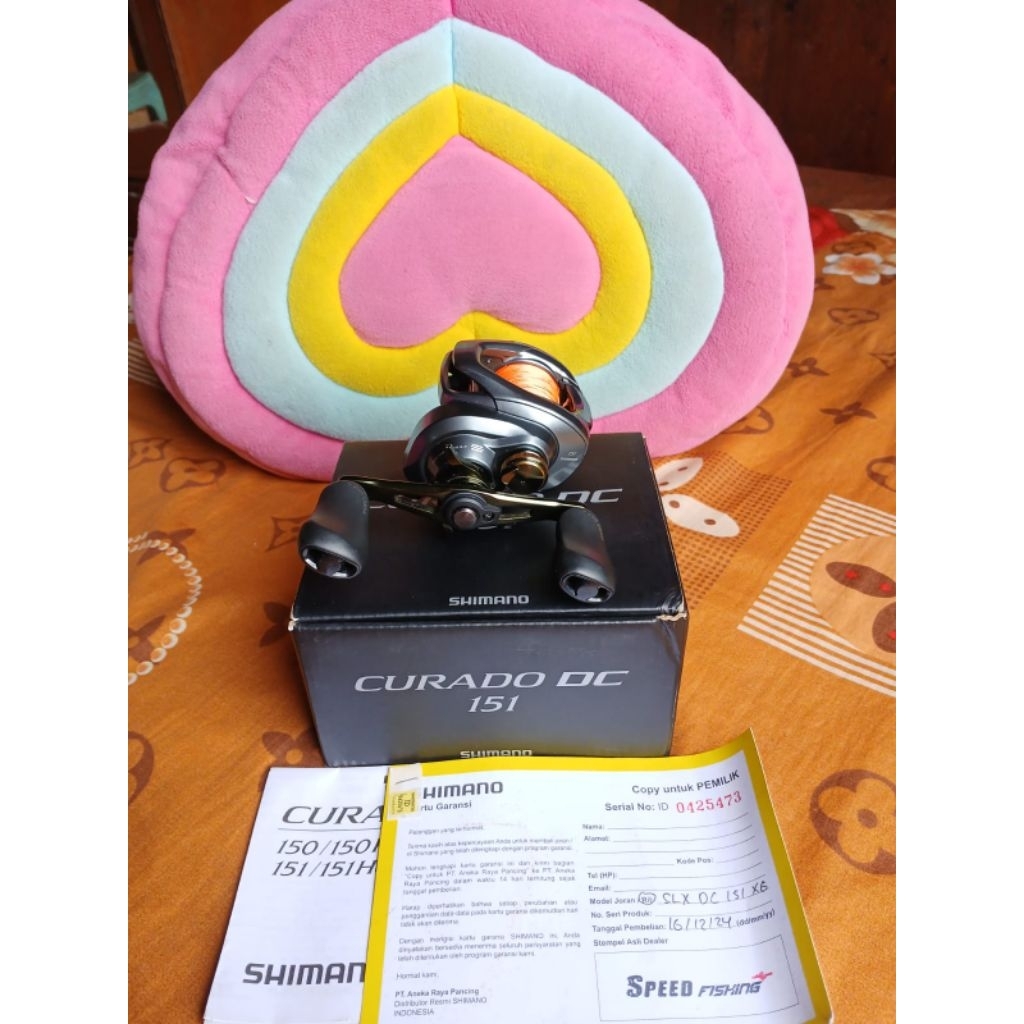 REEL SHIMANO CURADO DC 151