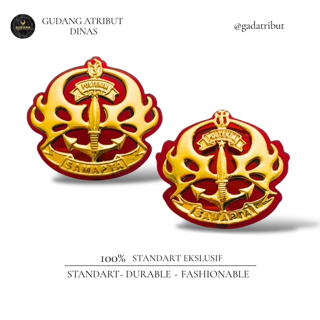 Brevet Samapta Poltekim / Brevet Samapta Imigrasi / Atribut Poltekim / Poltekimipas / gad_uniformsup